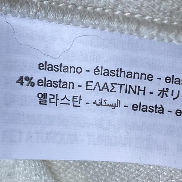 Zara White Bodycon Mini Dress with Black Pattern - Picture 9 of 11